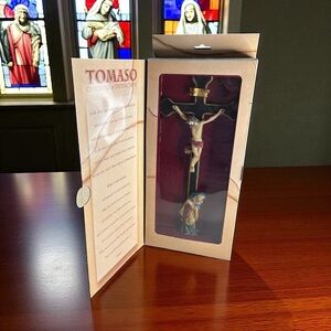 Tomaso Crucifixes of Distinction “Sorrowful Mother Mary” Resin Catholic Jesus